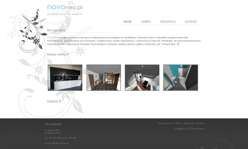 novoneo.pl - projektowanie wnętrz